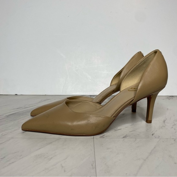 Sam Edelman Viv Pointed Toe Tan Leather Pump 10M - Picture 15 of 15